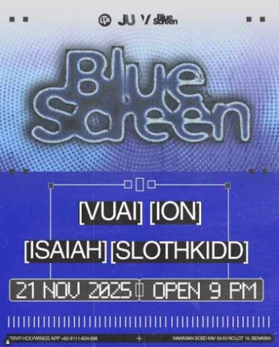 LTX SCBD JAKARTA - BLUE SCREEN