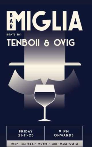 BAR MIGLIA SENOPATI JAKARTA - FRIDAY