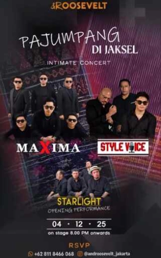 ROOSEVELT JAKARTA - PAJUMPANG DI JAKSEL