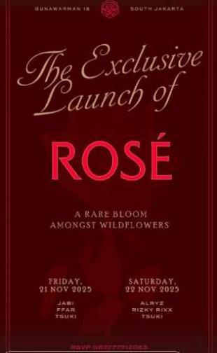 ROSE GUNAWARMAN JAKARTA - FRIDAY