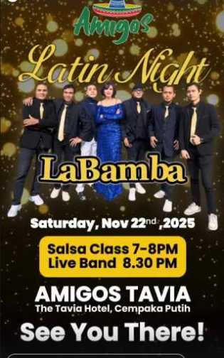 AMIGOS JAKARTA - LATIN NIGHT