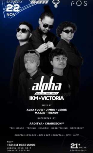 FOS KEMANG JAKARTA - ALPHA BEHIND THE DECK