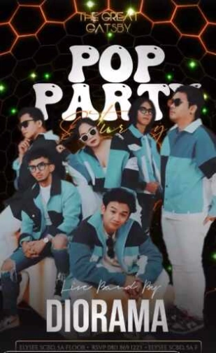 THE GREAT GATSBY JAKARTA - POP PARTY SATURDAY