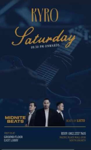 KYRO JAKARTA - SATURDAY
