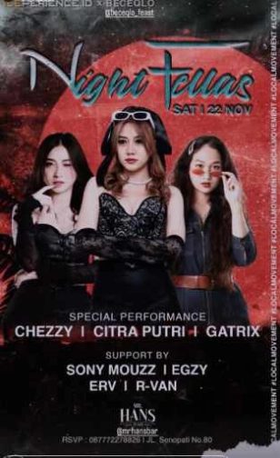 MR HANS BAR JAKARTA - NIGHT FELLAS