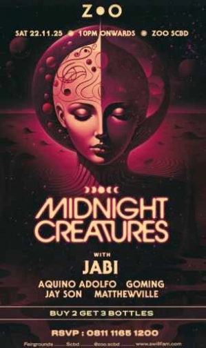 ZOO SCBD JAKARTA - MIDNIGHT CREATURES