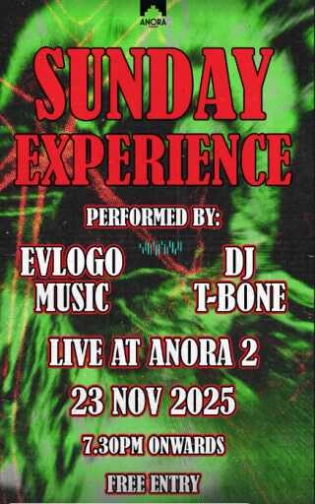 ANORA 2 JAKARTA - SUNDAY EXPERIENCE