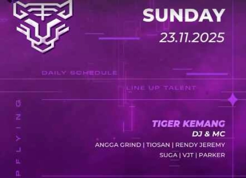 GOLDEN TIGER KEMANG JAKARTA - SUNDAY