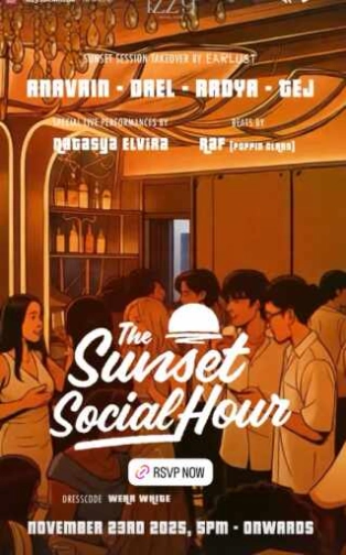 IZZY SOCIAL CLUB JAKARTA - THE SUNSET SOCIAL HOUR