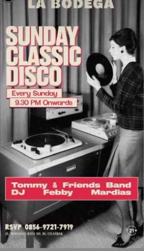 JAYA PUB MENTENG JAKARTA - SUNDAY CLASSIC DISCO