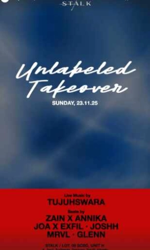 STALK SCBD JAKARTA - UNLABELED TAKEOVER