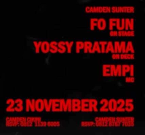 CAMDEN SUNTER JAKARTA - SUNDAY