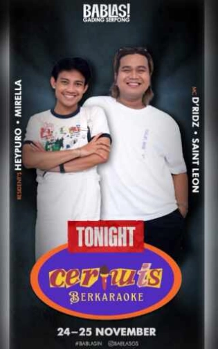 BABLAS GADING SERPONG - CERIWIS BERKARAOKE