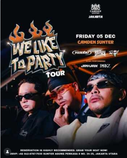 CAMDEN SUNTER JAKARTA - WE LIKE TO PARTY TOUR