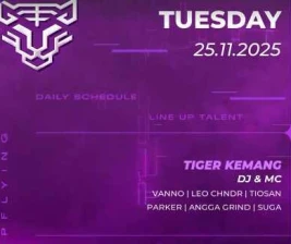 GOLDEN TIGER KEMANG JAKARTA  TUESDAY