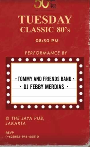 JAYA PUB MENTENG JAKARTA - CLASSIC 80