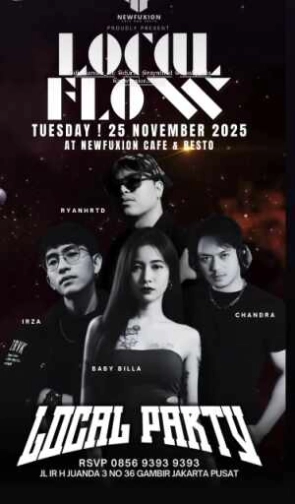 NEW FUXION GAMBIR JAKARTA - LOCAL PARTY