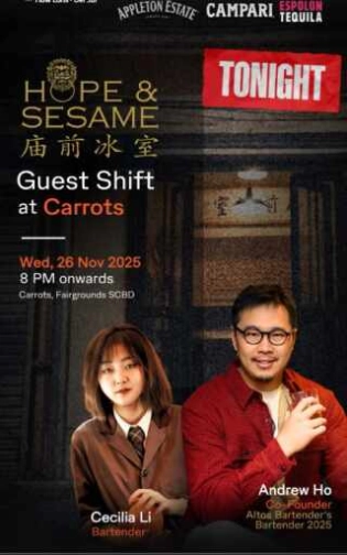 CARROTS BAR JAKARTA - HOPE SESAME
