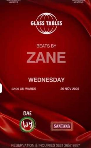 GLASS TABLES JAKARTA - WEDNESDAY
