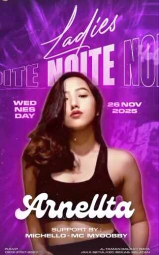 HOLY GLASS BEKASI - LADIES NOITE