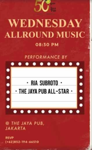 JAYA PUB MENTENG JAKARTA - ALLROUND MUSIC