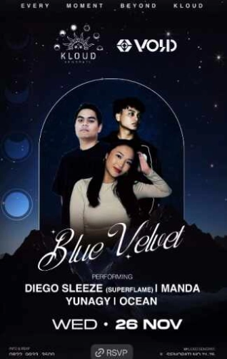 KLOUD SKY DINING & LOUNGE JAKARTA - BLUE VELVET