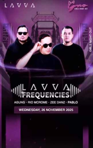 LAVVA SENAYAN JAKARTA - LAVVA FREQUENCIES