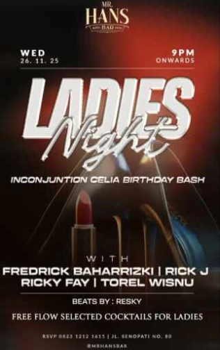 MR HANS BAR JAKARTA - LADIES NIGHT