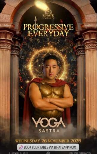 SPARTA LIVE BAR JAKARTA - PROGRESSIVE EVERYDAY