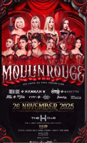 THE H SCBD JAKARTA - MOULINROUGE