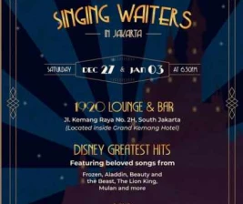 1920 LOUNGE KEMANG JAKARTA - SINGING WAITERS