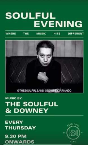 BEER HALL SCBD JAKARTA - SOULFUL EVENING