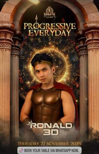 SPARTA LIVE BAR JAKARTA - PROGRESSIVE EVERYDAY