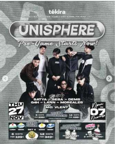 TEKIRA BLOK M JAKARTA - UNISPHERE