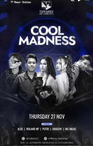 TIFFANEY BAR LOUNGE & KTV BEKASI - COOL MADNESS