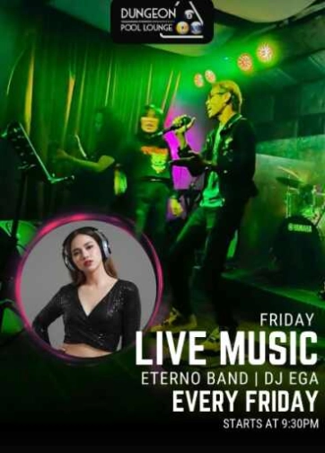 DUNGEON POOL LOUNGE JAKARTA - FRIDAY