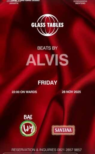 GLASS TABLES JAKARTA - FRIDAY