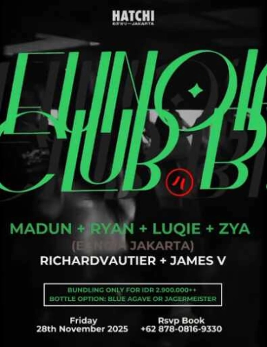 HATCHI JAKARTA - FRIDAY