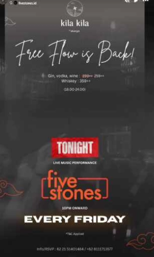 KILA-KILA SCBD JAKARTA - FREE FLOW IS BACK