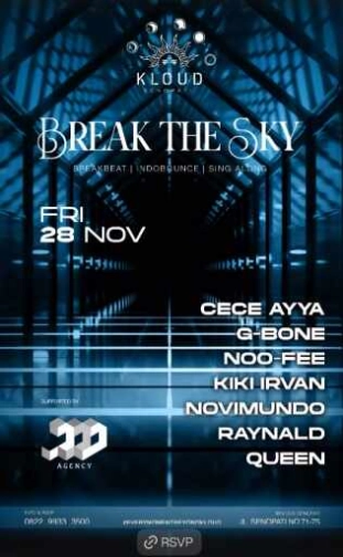 KLOUD SKY DINING & LOUNGE JAKARTA - BREAK THE SKY