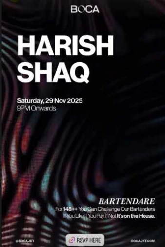 BOCA SETIABUDI JAKARTA - SATURDAY