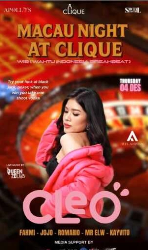 CLIQUE SPOT GADING SERPONG - MACAU NIGHT