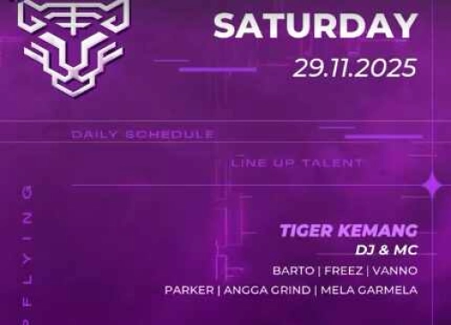 GOLDEN TIGER KEMANG JAKARTA - SATURDAY