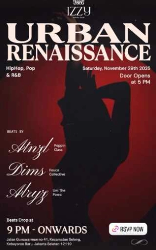 IZZY SOCIAL CLUB JAKARTA - URBAN REINAISSANCE