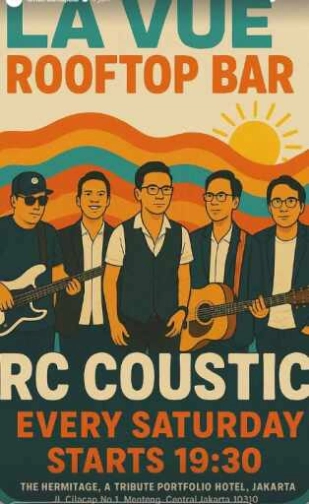 LA VUE ROOFTOP BAR JAKARTA - SATURDAY