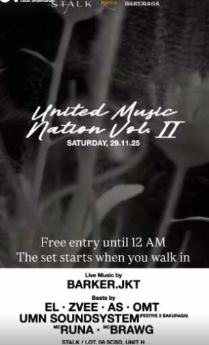 STALK JAKARTA - UNITED MUSIC NATION