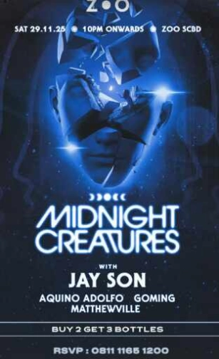 ZOO SCBD JAKARTA - MIDNIGHT CREATURES