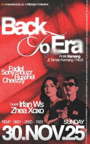 ANAK KEMANG CAFE JAKARTA - BACK TO ERA