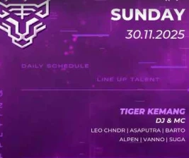 GOLDEN TIGER KEMANG JAKARTA  SUNDAY