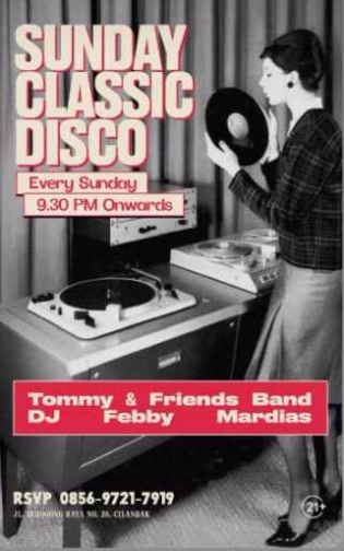 JAYA PUB MENTENG JAKARTA - SUNDAY CLASSIC DISCO